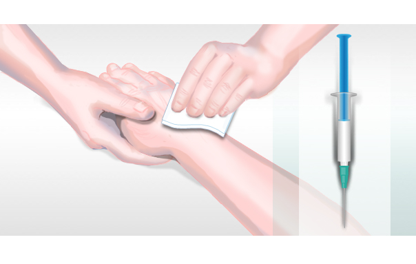 Illustration Desinfizieren