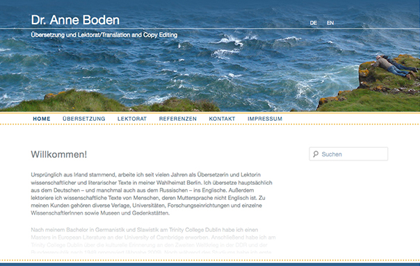 Anne Boden Translations Screenshot 1